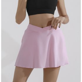 Yoga Shorts (Option: Pink-S)