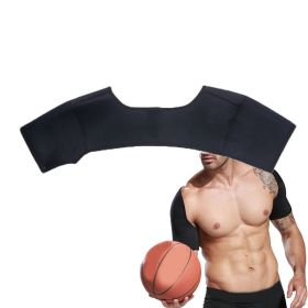 Shoulder Pad Warmer Shock Absorbing Decompression Brace (Type: M, Color: As pic show)