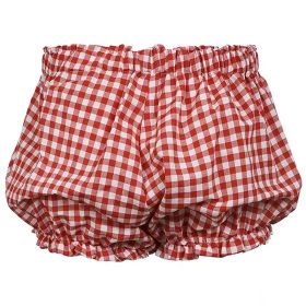 Pocket Button Home Shorts Versatile (Option: 17080 Red-S)